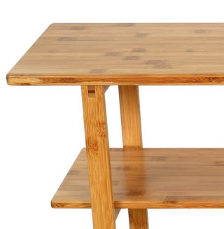 Bamboo 3-Tier Narrow Console Table