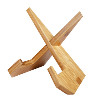 Bamboo Cookbook Stand, Multi-Functional Display Holder