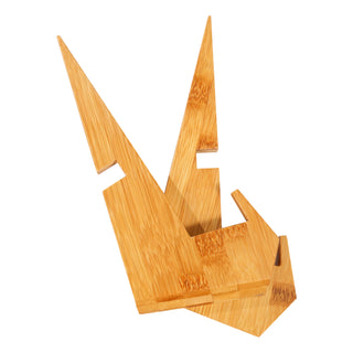 Bamboo Cookbook Stand, Multi-Functional Display Holder