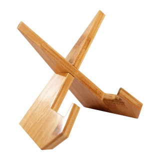 Bamboo Cookbook Stand, Multi-Functional Display Holder