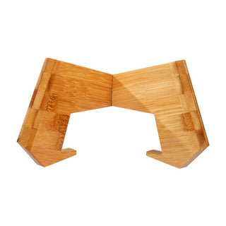 Bamboo Cookbook Stand, Multi-Functional Display Holder