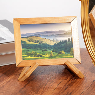 Bamboo Cookbook Stand, Multi-Functional Display Holder