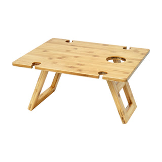 Bamboo Picnic Table (Portable & Foldable)