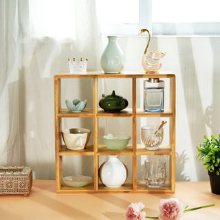 Coffee Tea Mug Cup Display Shelf (9 Cube)