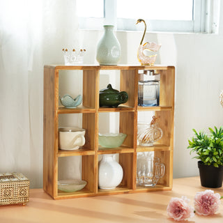 Coffee Tea Mug Cup Display Shelf (9 Cube)