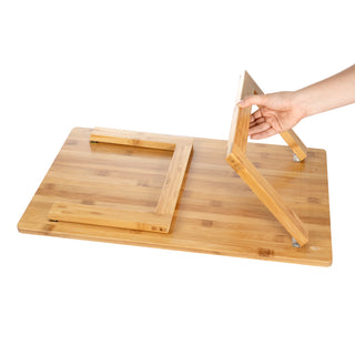 Bamboo Folding Tray Table
