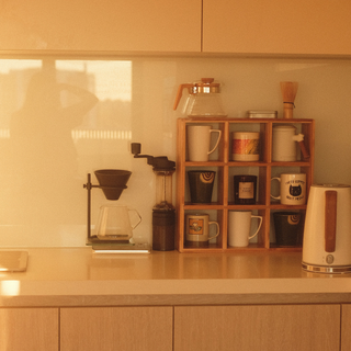 Coffee Tea Mug Cup Display Shelf (9 Cube)