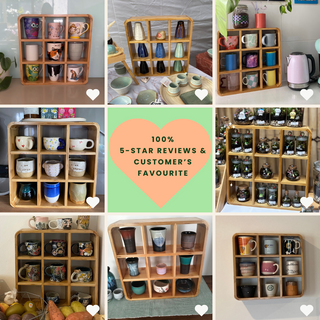 Coffee Tea Mug Cup Storage Shelf