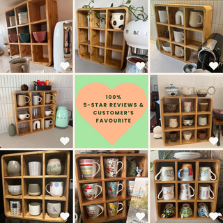 Coffee Tea Mug Cup Storage Shelf