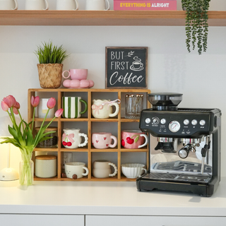 Coffee Tea Mug Cup Display Shelf (12 Cube)