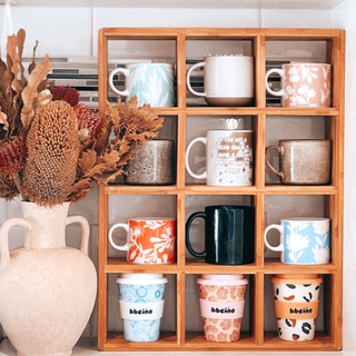 Coffee Tea Mug Cup Display Shelf (12 Cube)