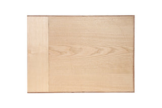 Wooden Display Shelf with Side Compartments for Mugs, Cups & Small Collectibles