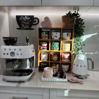 Coffee Tea Mug Cup Display Shelf (12 Cube)